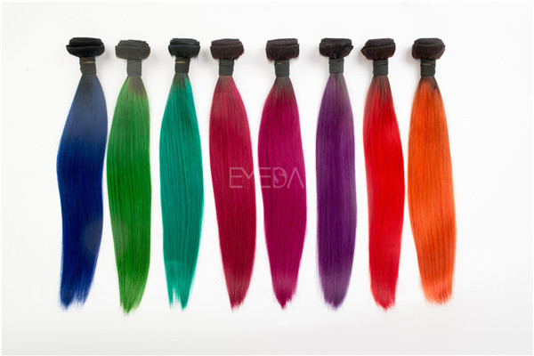 Worldwide wholesale Brazilian green hair extensions brands EMEDA YJ177